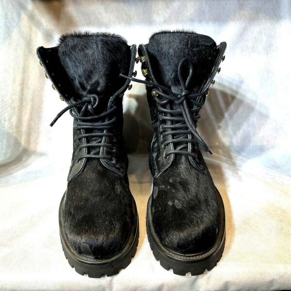 Bottes en cuir noir – Image 3