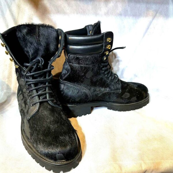 Bottes en cuir noir – Image 2