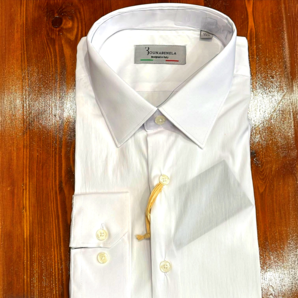 Chemise Blanche Classique - Conception Italienne