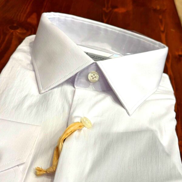 Chemise Blanche Classique - Conception Italienne – Image 2