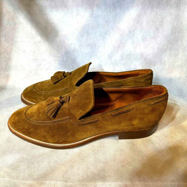 Mocassins en daim avec pampilles pour hommes - Style raffiné - Image 2