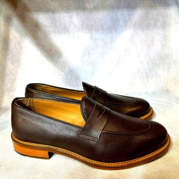 Mocassins en cuir marron pour hommes - Élégance intemporelle