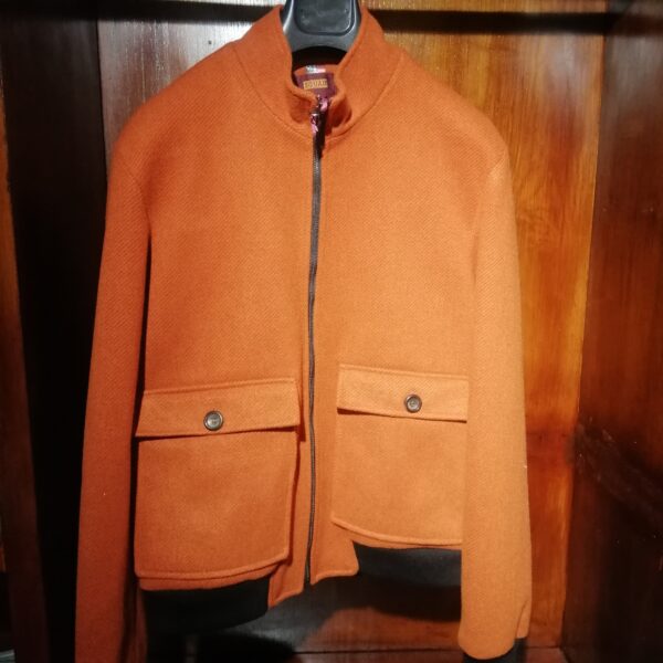 Veste Orange en Laine