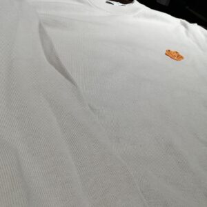 Pull Blanc avec broderie tigre
