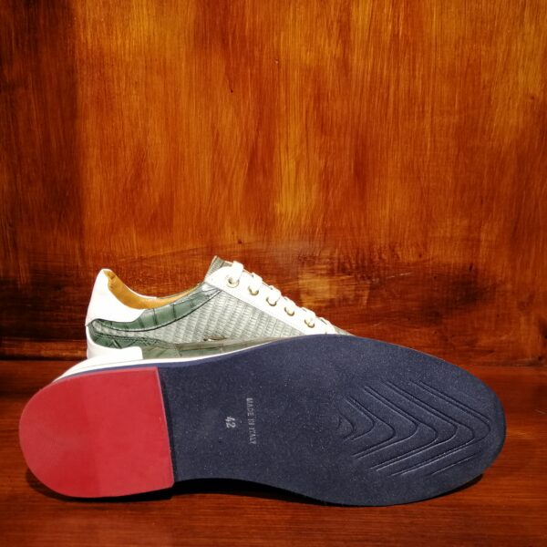 Sneakers Vertes Texturées – Image 3