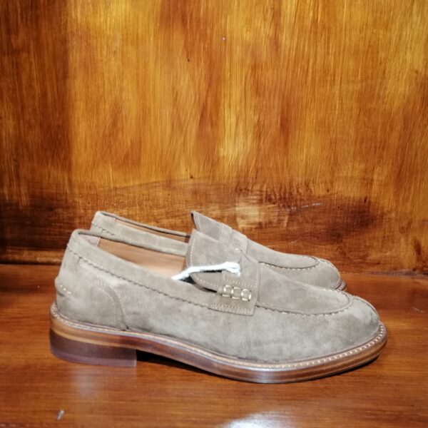Mocassins Gris en Suède - Image 2