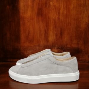 Sneakers Gris Minimalistes