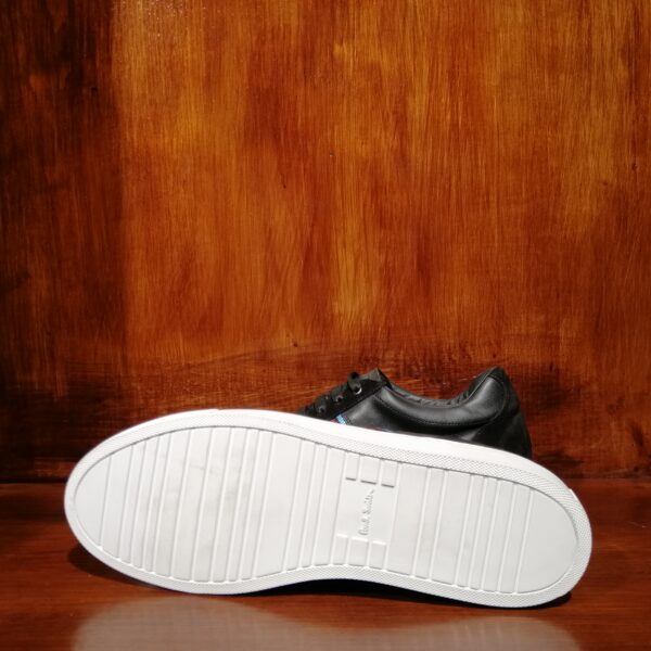 Sneakers Noires avec Détail Coloré – Image 3