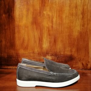Mocassins en Suède Gris