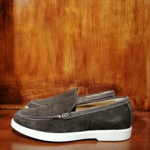 Mocassins en Suède Gris
