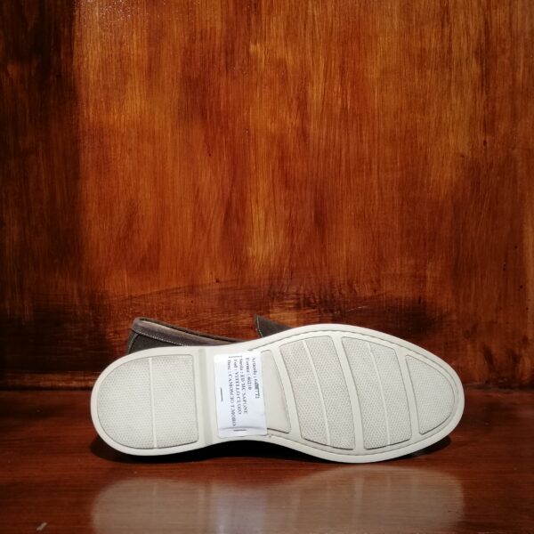 Mocassins en Suède Gris – Image 3