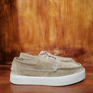 Chaussures Décontractées en Suède Beige Clair