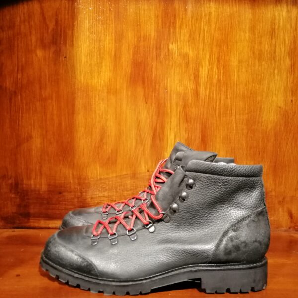 Bottines de Randonnée en Cuir Noir – Image 2