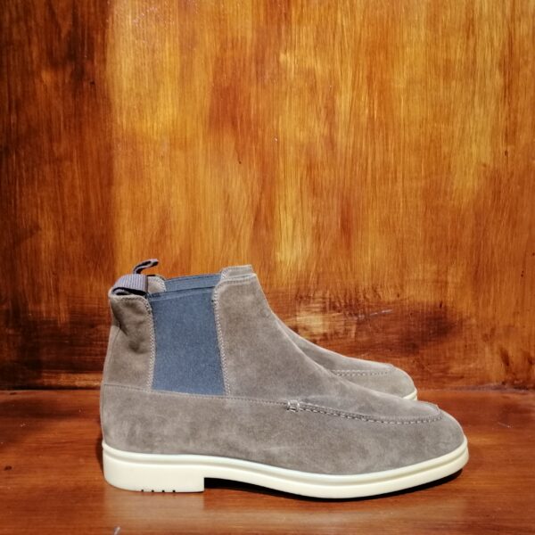 Bottines en Suède Taupe