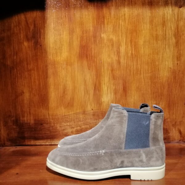 Bottines en Suède Taupe – Image 2