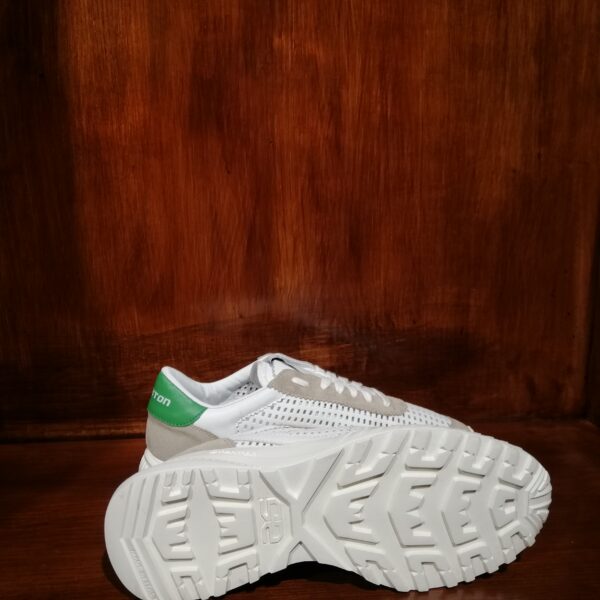 Baskets en Cuir Blanc et Suède – Modèle ST-71TT - Image 3