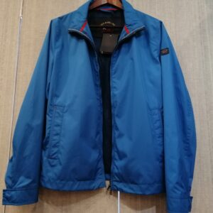 Veste coupe-vent bleue