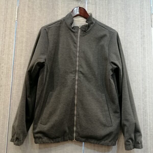 Veste sportive double face grise