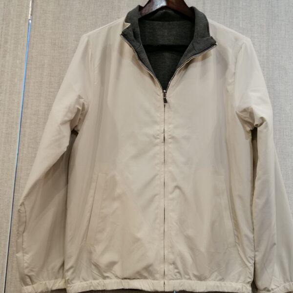 Veste sportive double face grise – Image 5