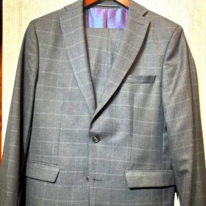Costume à Carreaux Gris SARTORIANO