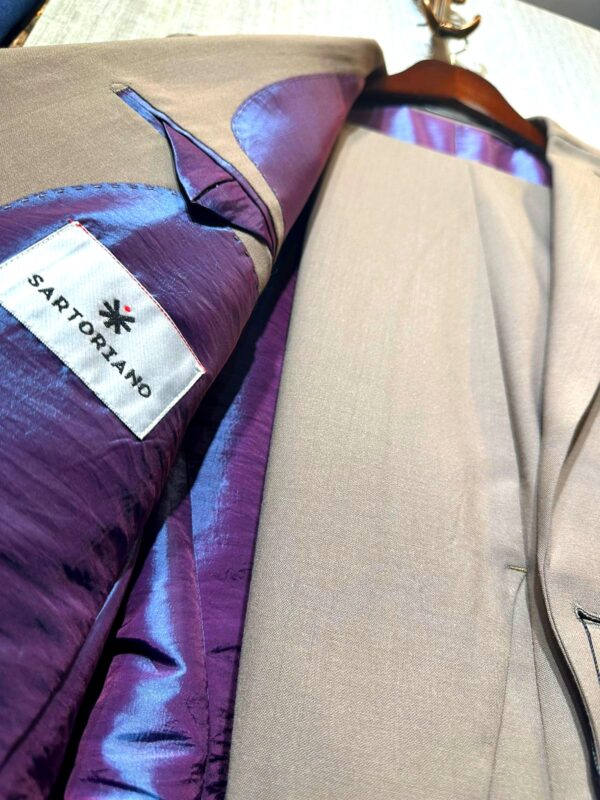 Costume Beige Élégant SARTORIANO – Image 4