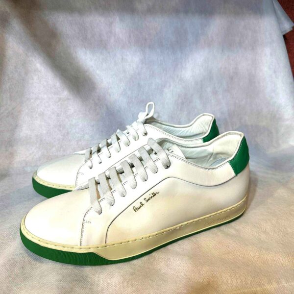 Sneakers Blancs en Cuir - Image 2